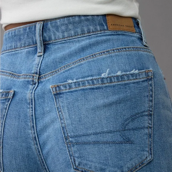 American Eagle Outfitters Dark Blue Flare Jeans - NWOT - Picture 4 of 6